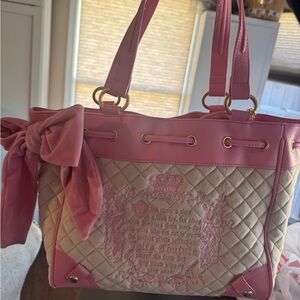 Pink Quilted Women's Bag